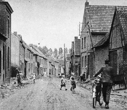 Dorpstraat Nieuwstadt 1937